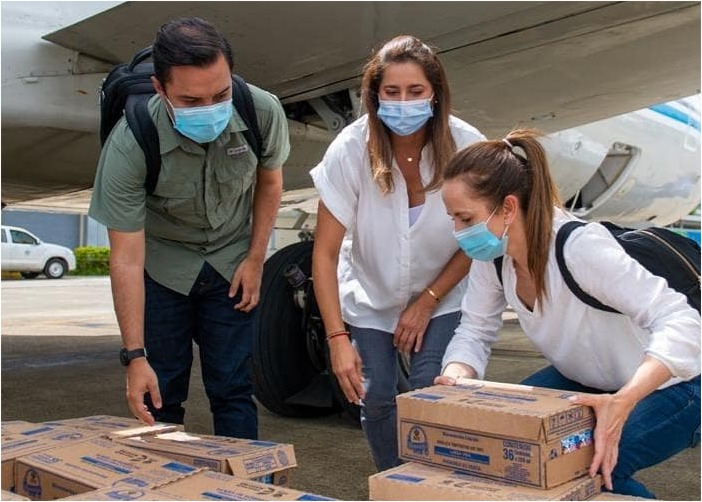 María Juliana Ruiz, primera dama, positivo Covid-19