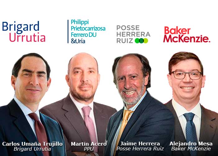 Las firmas de abogados más ganan en Colombia