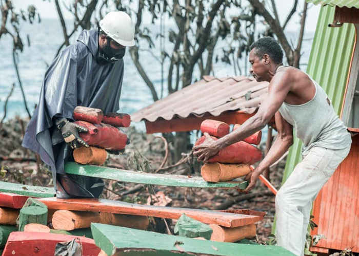 El huracán Eta azota las islas de San Andrés y Providencia