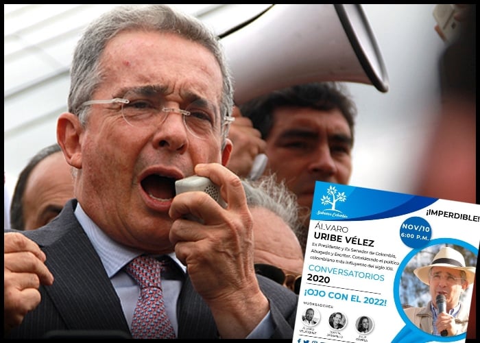 Uribe arranca campaña en regiones: ojo con el 2022