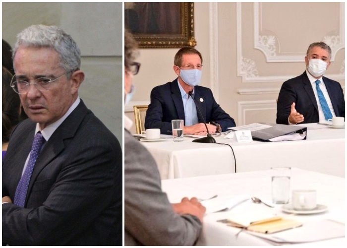 La rabia de Uribe por reunión Duque y Partido Farc