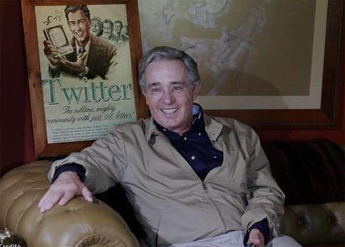 Uribe de regreso a su casa en Rionegro