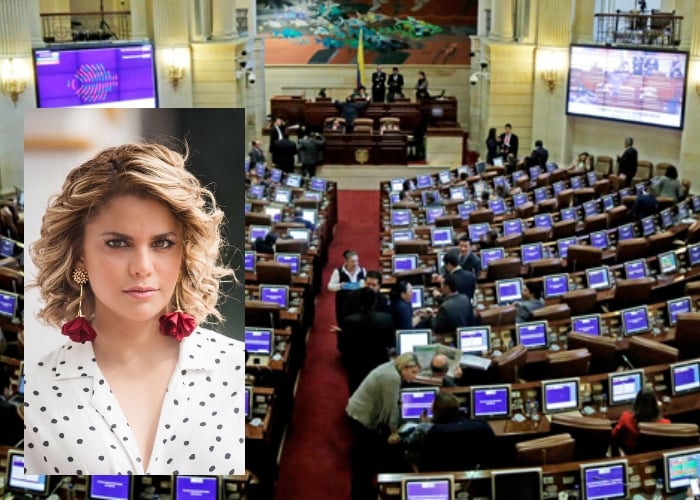 La rabia de Adriana Lucia con los congresistas colombianos
