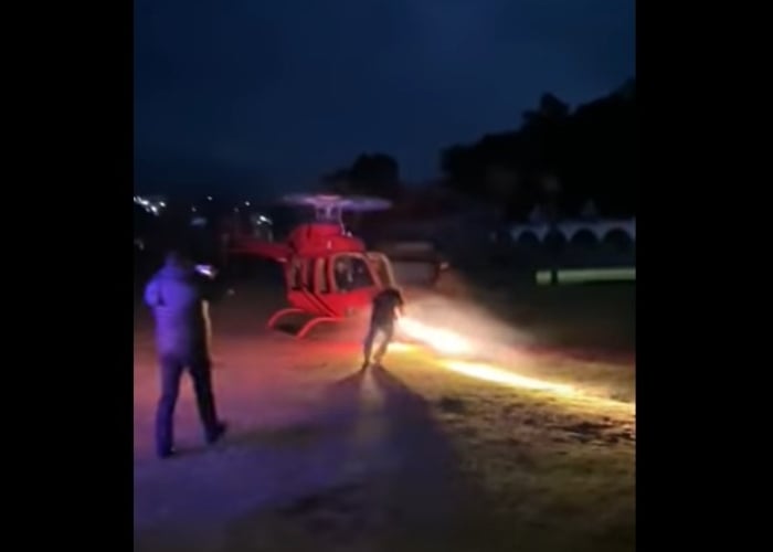 VIDEO: Aterrador momento en que empresario muere al ser golpeado por hélice de helicóptero