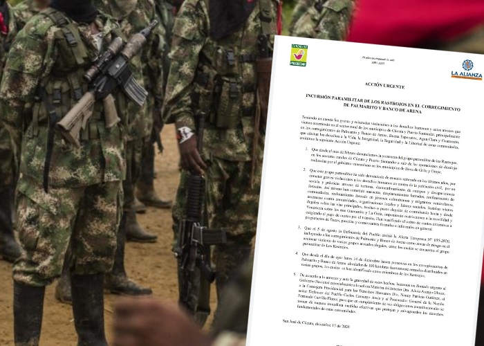 Temor en zona rural de Cúcuta tras presunta incursión de 100 paramilitares