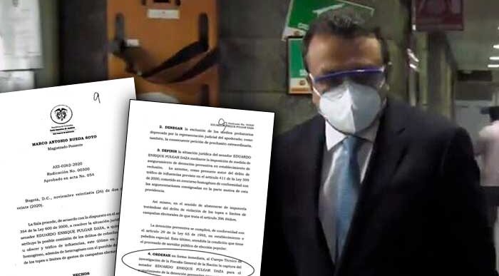  - Las razones de la Corte para que el senador Eduardo Pulgar esté en La Picota