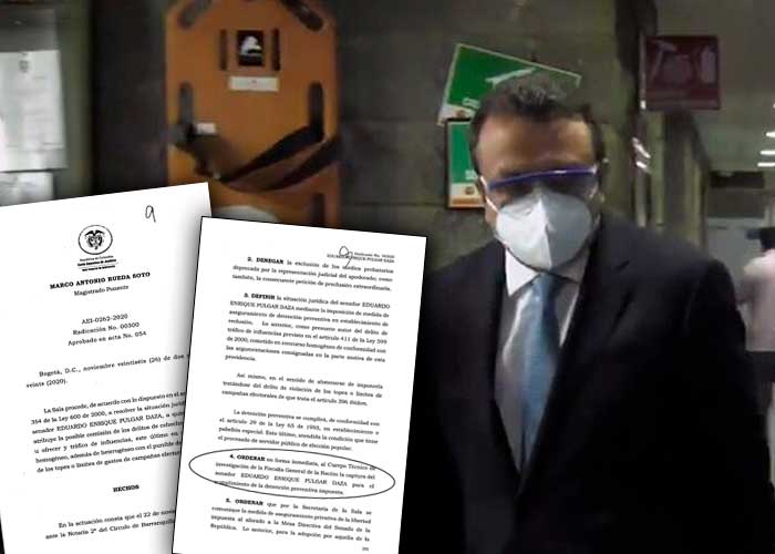 Las razones de la Corte para que el senador Eduardo Pulgar esté en La Picota