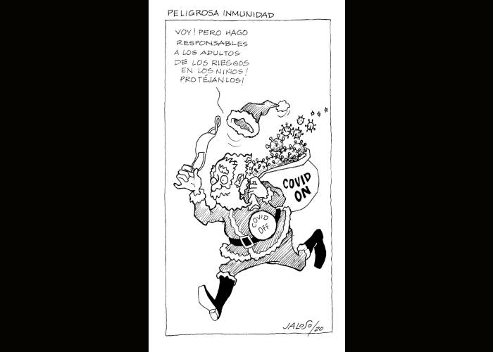 Caricatura: Peligrosa inmunidad