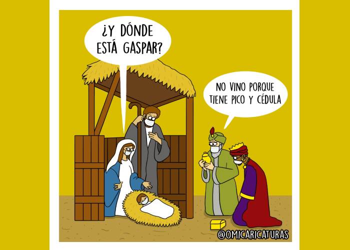 Caricatura: ¿Y dónde está Gaspar?