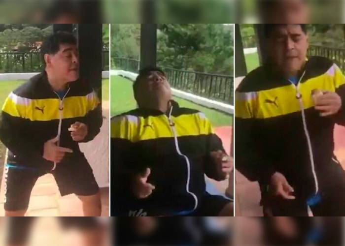 Los amigos en la salud y la enfermedad de Maradona