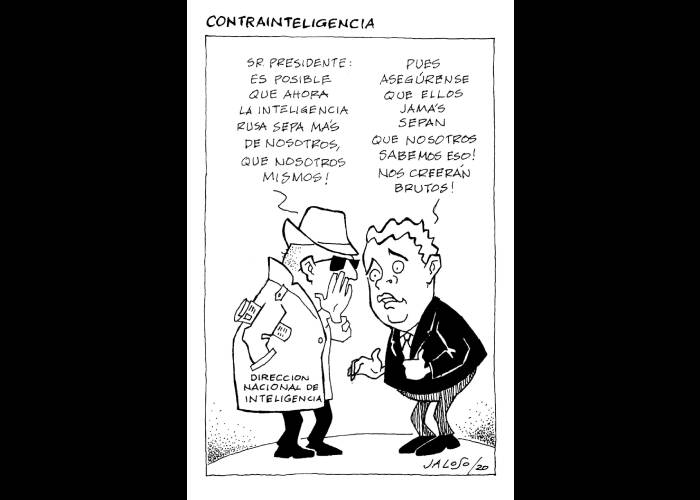Caricatura: Contrainteligencia