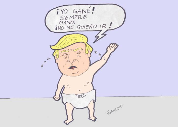 Caricatura: Hasta nunca, Mr. Trump