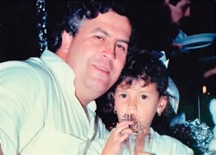 El unicornio que le regaló Pablo Escobar a su hija en navidad