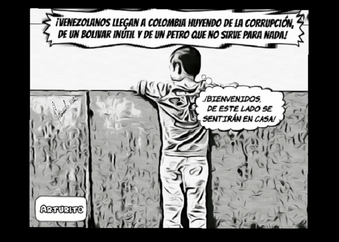Caricatura: ¡Venezolanos, siéntanse en casa, tenemos las mismas vergüenzas!