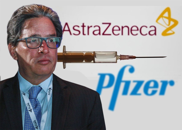 Listo el dinero para comprar las vacunas Pfizer y AstraZeneca