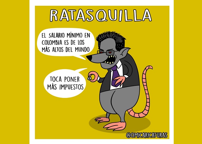 Caricatura: Vuelve y juega Carrasquilla