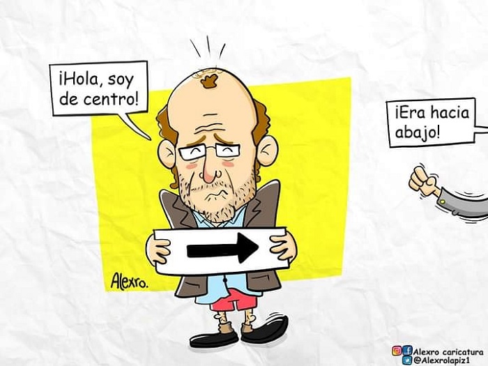 Caricatura: Los de 