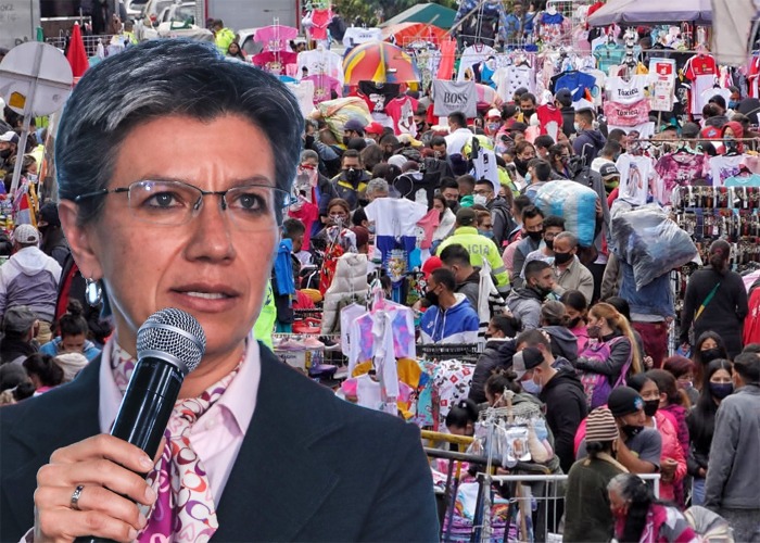 ¿San Victorino le quedó grande a Claudia López?