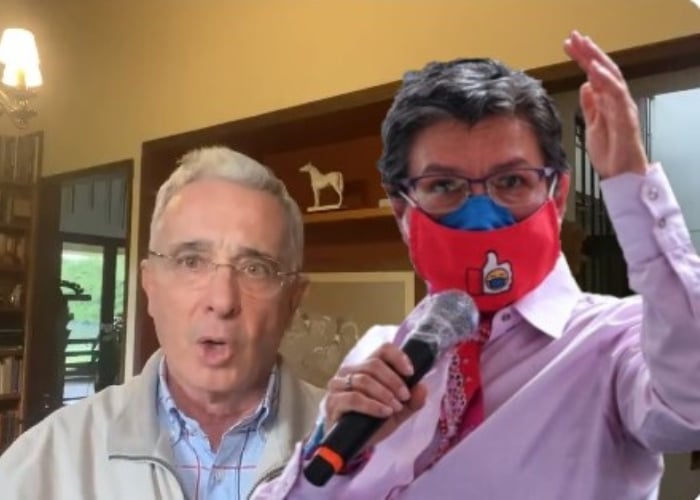 “Embusteros”: Duro viajado de Claudia López a Uribe y el Centro Democrático