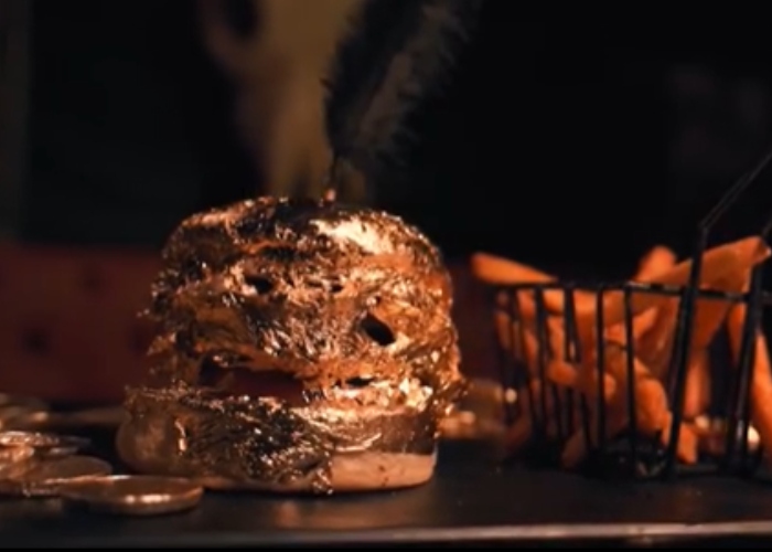 ¿Pagaría usted 200mil pesos por una hamburguesa de oro?