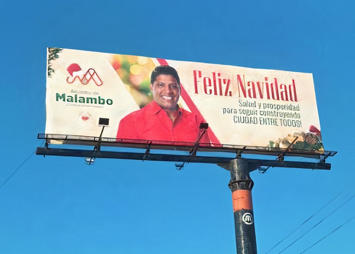 La fotogénica administración de Malambo