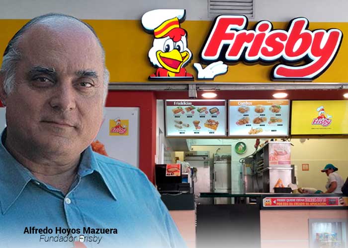 Alfredo Hoyos dejó a Frisby mandando en el negocio de los pollos en