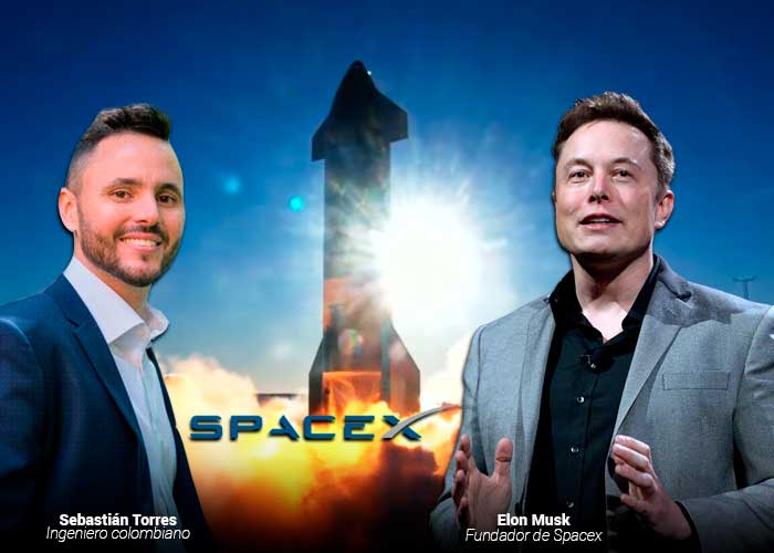 Un caleño en el equipo elite creador del cohete Space X