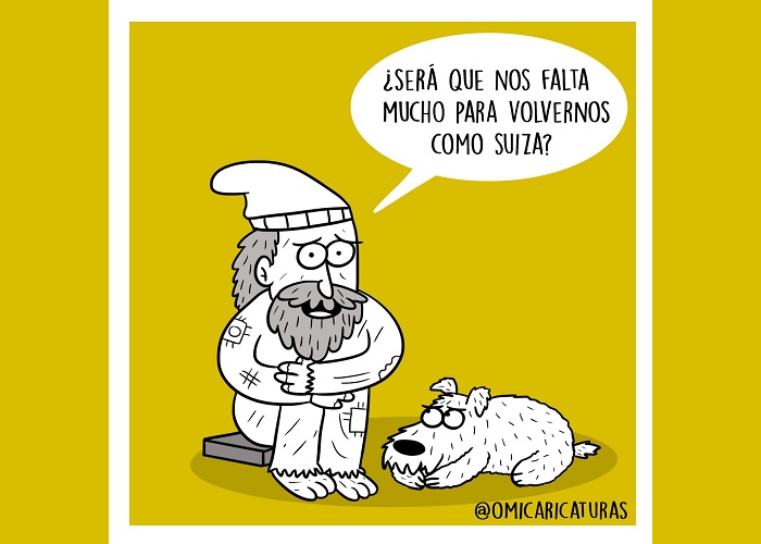 Caricatura: ¿Cuánto nos falta para ser como Suiza?