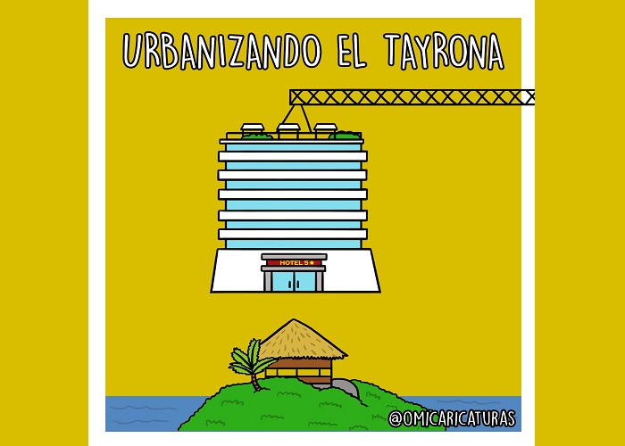 Caricatura: ¡El Tayrona no se toca!