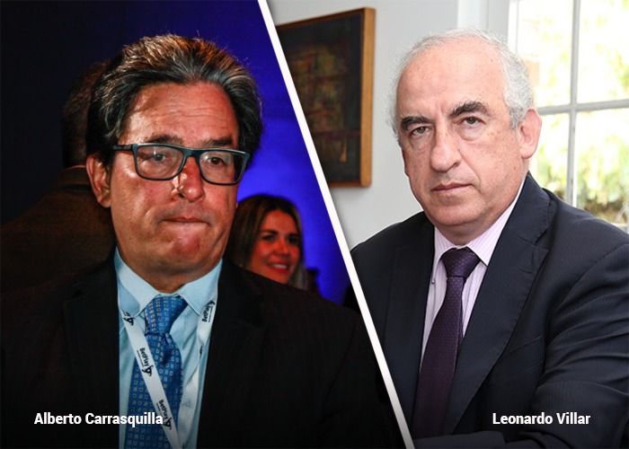 Villar y Carrasquilla, pulso de dos amigos por la gerencia del BanRep