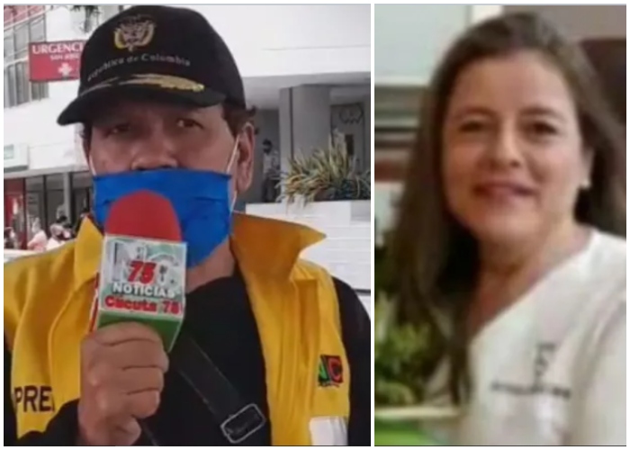 VIDEO: Reportero anuncia en vivo la muerte de su esposa por Covid