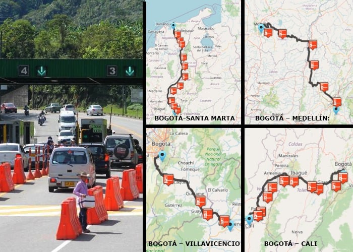 El negociazo de los peajes en Colombia