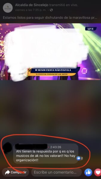  - El fracaso total de la noche vallenata en el Festival Enerino de las Artes de Sincelejo