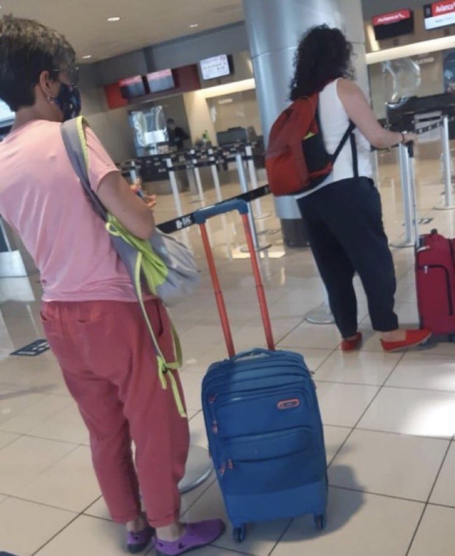  - El afanoso regreso de Claudia López ayer tarde a Bogotá