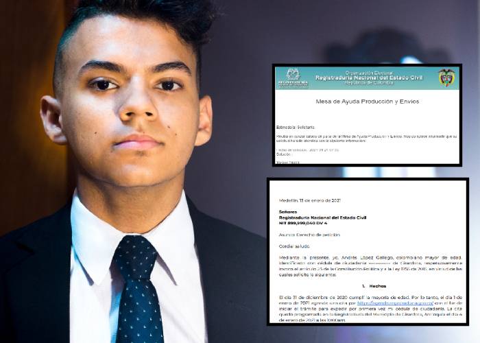 Con recursos legales, joven de 18 años puso a correr a la Registraduría