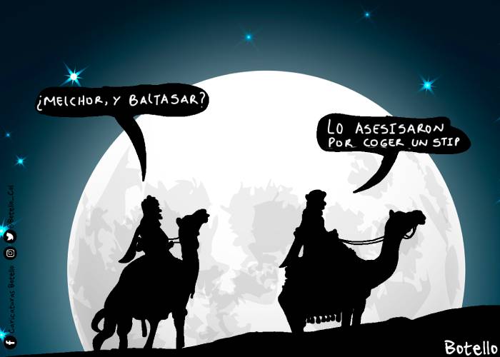 Caricatura: Sigue la inseguridad en los medios de transporte en Bogotá