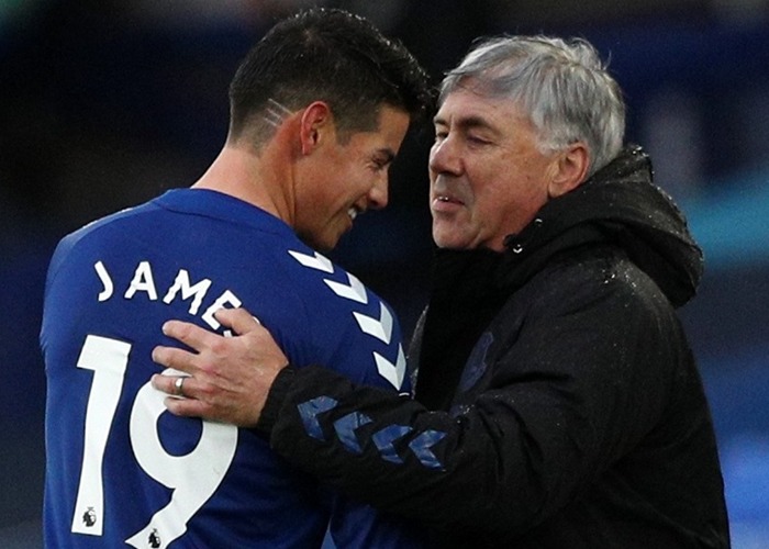 Nada le quitará el amor a Ancelotti por James