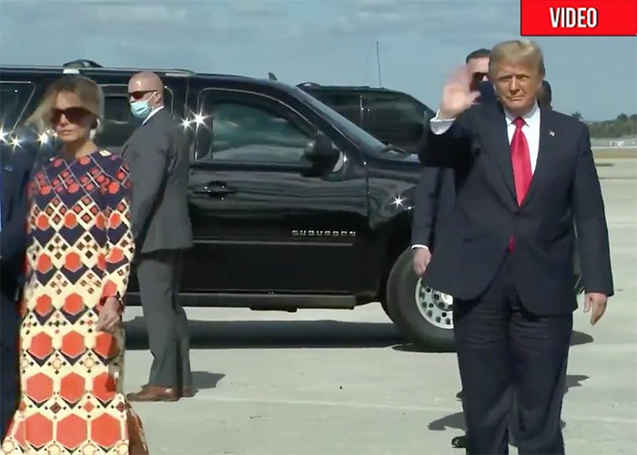 VIDEO: El desprecio de Melania a Donald Trump ahora que ya no es presidente