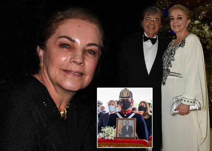 La esposa del Ministro Carlos Holmes que no lo pudo despedir