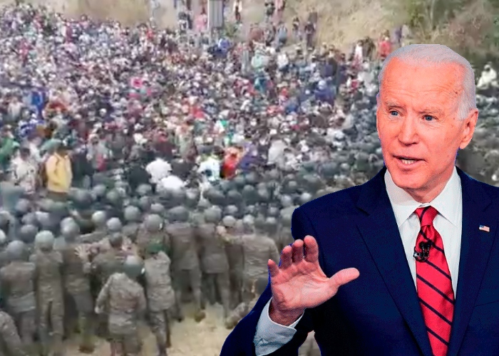 La caravana migrante, tremendo dolor de cabeza para Biden