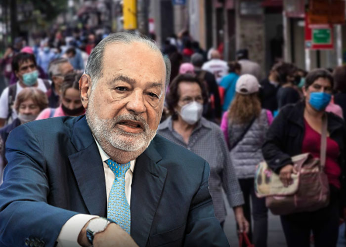 Carlos Slim no alcanzó a vacunarse: se contagió de COVID-19