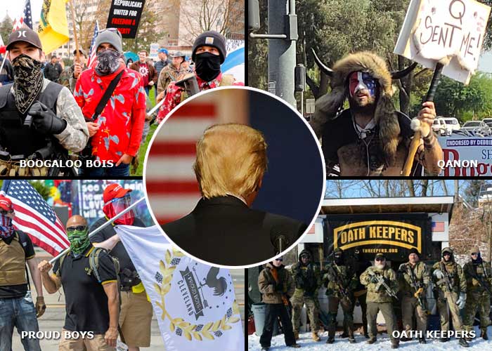 Las cinco milicias de ultraderecha que tienen en alarma a Estados Unidos