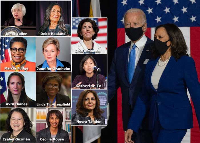 Las poderosas mujeres de Biden