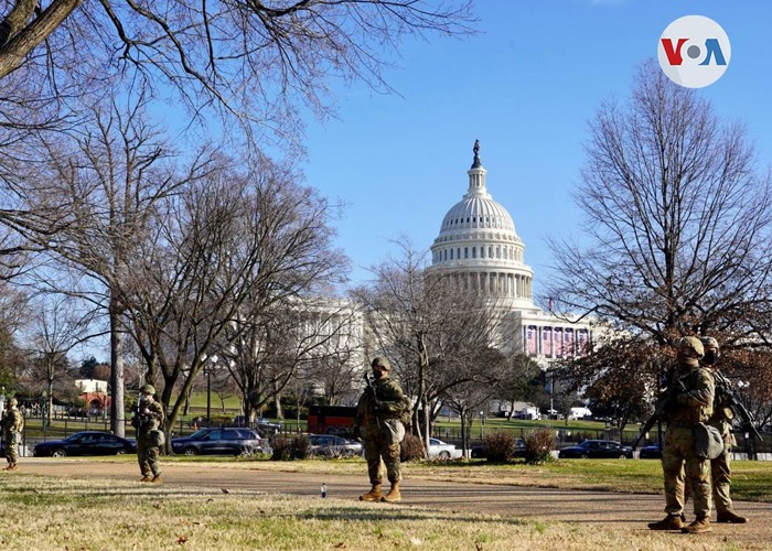 Washington se atrinchera para la posesión de Joe Biden