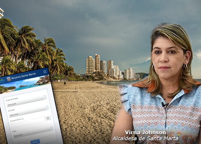 Playas con aforo, clave en control de COVID en Santa Marta