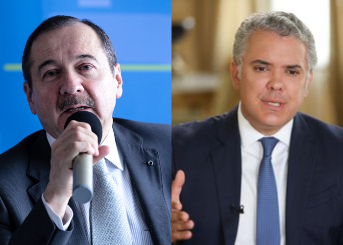 La parada que le pegó el presidente de la JEP a Duque