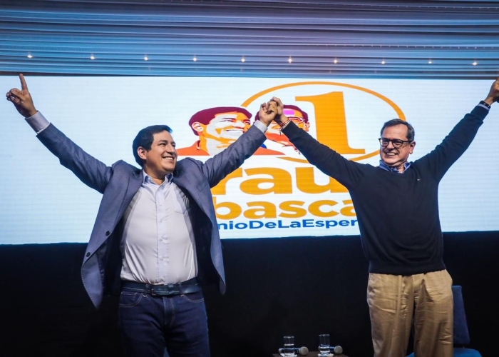 Andrés Arauz canta victoria en primera vuelta de las presidenciales en Ecuador