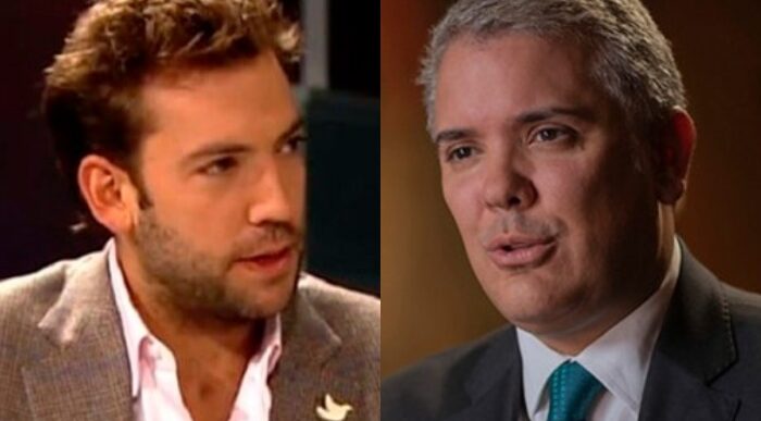  - El aplauso de Martín Santos al presidente Duque