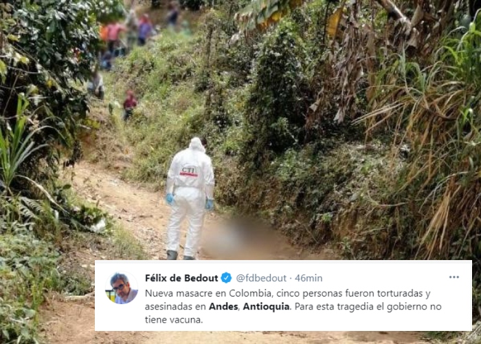 “Para las masacres el gobierno no tiene vacuna”