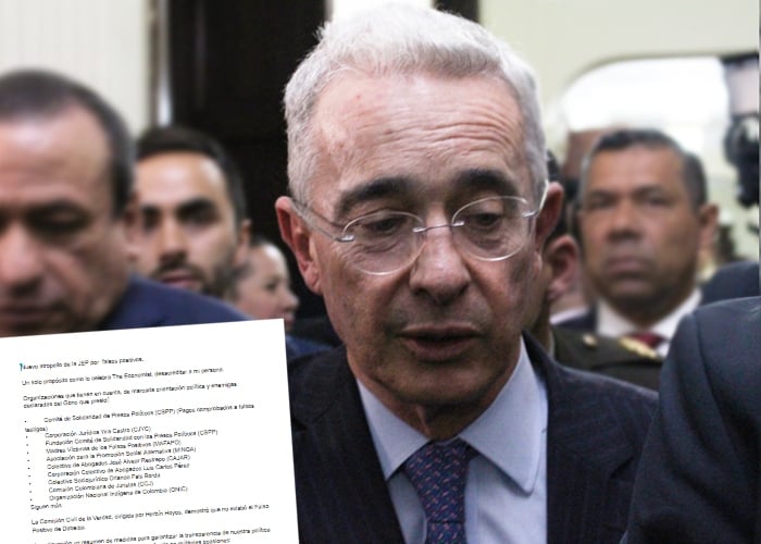 Uribe ataca a la JEP para defender su gobierno en tema falsos positivos